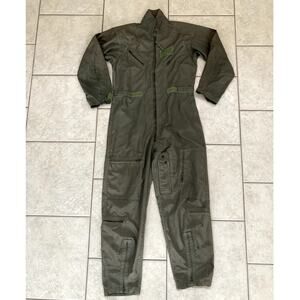 Air Force Pilot Coveralls Jumpsuit Flyers CWU-27/P Military Sage Green 42R